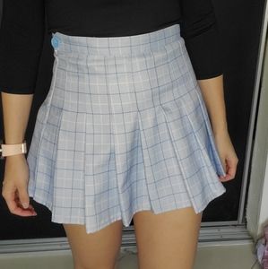 Blue skirt
